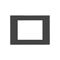 HPM VIVO Coverplate Dark Grey Gloss