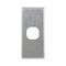 Metal Cover Plate 1 Gang Architrave