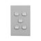Light Switch 5 Gang – VERTICAL