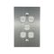 Stainless Steel Light Switch 5 Gang Vertical