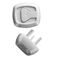 HPM 3 Pins Safety Plug - 6 Pack