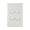 Light Switch 4 Gang – VERTICAL