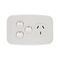 Single Power Point with 2 Extra Switches