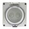 IP66 Surface Switch 1 Pole 250V 10A 2 Gang