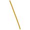 CAB3 - Markers for wiring 1.5 to 2.5 mm² numbers - colour code 1.5-2.5mm² yellow number 4 pack of 1200