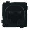 RJ45 CAT5E Data Jack MATTE BLACK