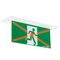 Dynamex LED Recessed Exit Sign - single sided running man straight with lithium battery - Galaxy*