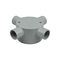 20mm Shallow Junction Box Four Way – Box of 10