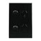 Double Power Point – VERTICAL MATTE BLACK