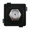 F to F Type Connector 1GB Barrel – Matte Black