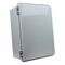 IP65 Weatherproof Enclosure 400 x 300 x 180mm Grey Hinged Cover