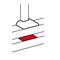 DLP PVC 50mm Trunking Divider T-Junction