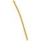 CAB3 - Markers for terminal blocks and wiring 0.15 to 0.5mm² black letters on yellow background 0.15-0.5mm² letter N pack of 300