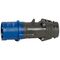 HYPRA - IEC industrial straight plastic plug IP44 2P+E 240V a.c. 16A grey
