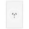 HPM 10A 3 Pins Plug Base & Plate Assembly White