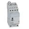 CX3 - modular contactor - 400V a.c. 4P 25A 4NO 230V a.c. coil low noise with handle 1 module