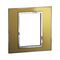 ARTEOR Square 3 Module Coverplate Reflective Gold