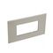 ARTEOR Square 4 Module Horizontal Coverplate Champagne