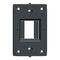 Arteor modular series - Grid vertical 2 module 84mm mounting centres dark grey