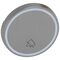 Arteor hotel equipment - BUS/SCS - Round key cover - with symbol DO NOT DISTURB - 2 modules magnesium