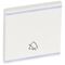 Arteor hotel equipment - BUS/SCS - Square key cover - with symbol DO NOT DISTURB - 2 modules whit