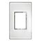 ARTEOR 3 Module Standard Shaver Coverplate Mirror White