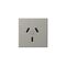 Arteor modular - Single powerpoint autoswitch mechanism 1 gang 10A 240V a.c. magnesium