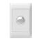 Excel Life - Common plate - Vertical rocker switch - Double Pole Single Throw 1 gang 40A 240V a.c. white