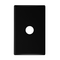 Excel Life Switch Coverplate 1 Gang Black