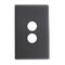 Excel Life Switch Coverplate 2 Gang Diesel