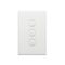 Excel Life Smart Dimmer 3 Gang Matt White