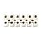 HPM 6 Way Insulated and Earth Terminal Block Connector Strip White