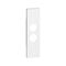 Bticino Living Now 1 Module Dual PAL & F TYype TV Socket Mechanism Cover White