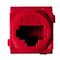 Excel Life - RJ45 socket/mechanism Cat5e UTP 8 contacts red