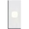Linea - Architrave coverplate 1 gang white