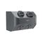 AQUA Life 15A IP53 Weatherproof Surface Mount Double Powerpoint with 2 Terminal Sets Cement Grey