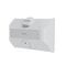 AQUA Life 10A IP53 Weatherproof Shallow Mount Single Powerpoint Limestone Grey