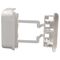 DLP PVC 80mm Cover Tap-Off Flat Junction 50mm White
