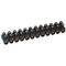 Accessory - Terminal strips 12 sections 25mm² polypropylene black 101A Imax
