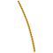 CAB3 - Markers for terminal blocks and wiring 0.15 to 0.5mm² black letters on yellow background 0.15-0.5mm² letter P pack of 300