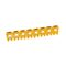 CAB3 - Markers for wiring 4 to 6mm² numbers - colour code 4-6mm² letter X pack of 300