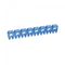 CAB3 - Markers for wiring 4 to 6mm² numbers - colour code 4-6mm² blue number 6 pack of 800