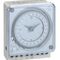 Analogue time switch 24 hour program 1 channel 5min ± /day with 100 hours working reserve