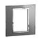 ARTEOR Square 3 Module Coverplate Reflective Stainless Steel