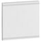 Arteor - MyHOME - Square key cover BUS/SCS - without marking - 2 modules - white