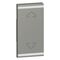 Arteor - MyHOME - Square key cover BUS/SCS - Up/Down symbol - 1 module - magnesium