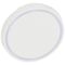 Arteor - MyHOME - Round key cover BUS/SCS - without marking - 2 modules - white