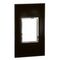 ARTEOR 3 Module Standard Shaver Coverplate Mirror Black