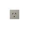 Arteor modular - Single powerpoint autoswitch mechanism 1 gang 10A 240V a.c. with round earth magnesium
