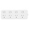 HPM General Purpose 4 Outlet Switched Powerboard White